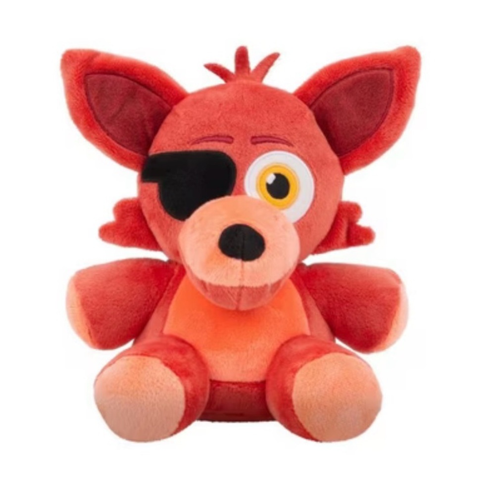Five Nights at Freddy’s Jazwares 8” Plush Glow Eyes FNAF Classic Foxy 2025 RARE!